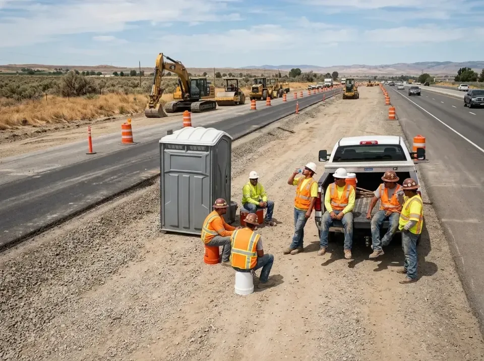 highway-road-construction-crew-007 — frequently asked questions, Porta Potty and Restroom Rentals in Basking Ridge, NJ